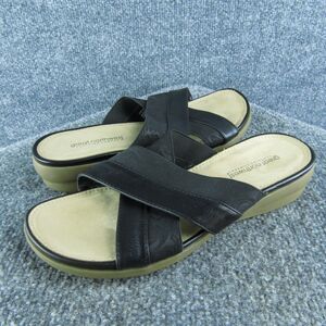 Great Northwest Women's Aretha Slide Black Synthetic Size 8M Gently Used 2025‎